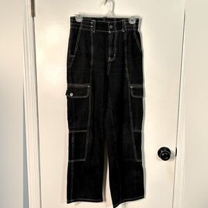 RSQ Teen/kids Cargo Pants, Black Size Small